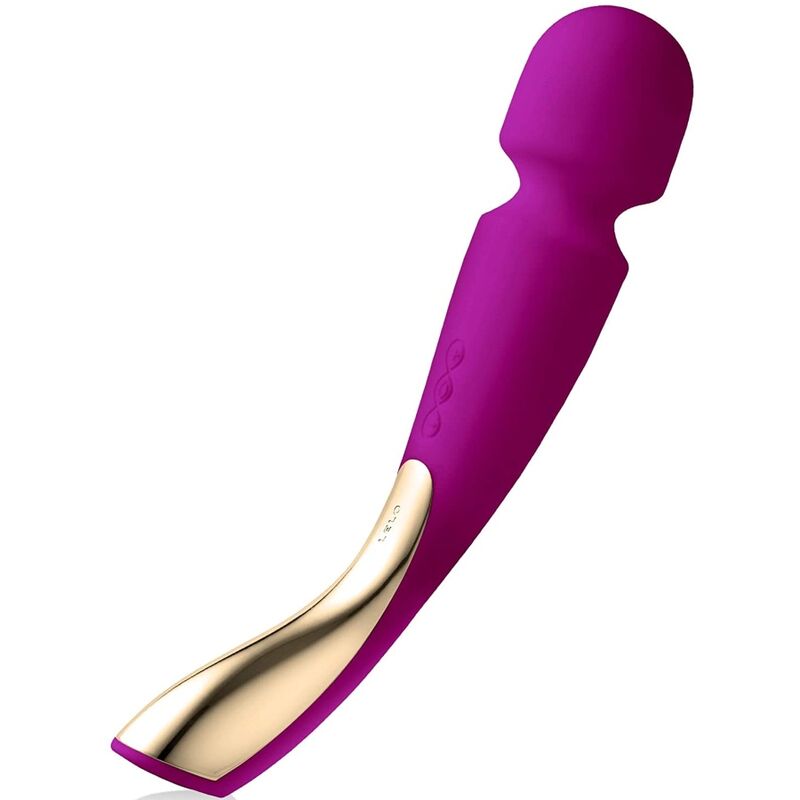 Purple and gold device on a white background