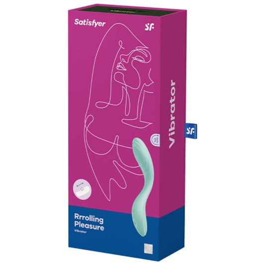 SATISFYER - RRROLLING PLEASURE GSPOT VIBRATOR WHITE