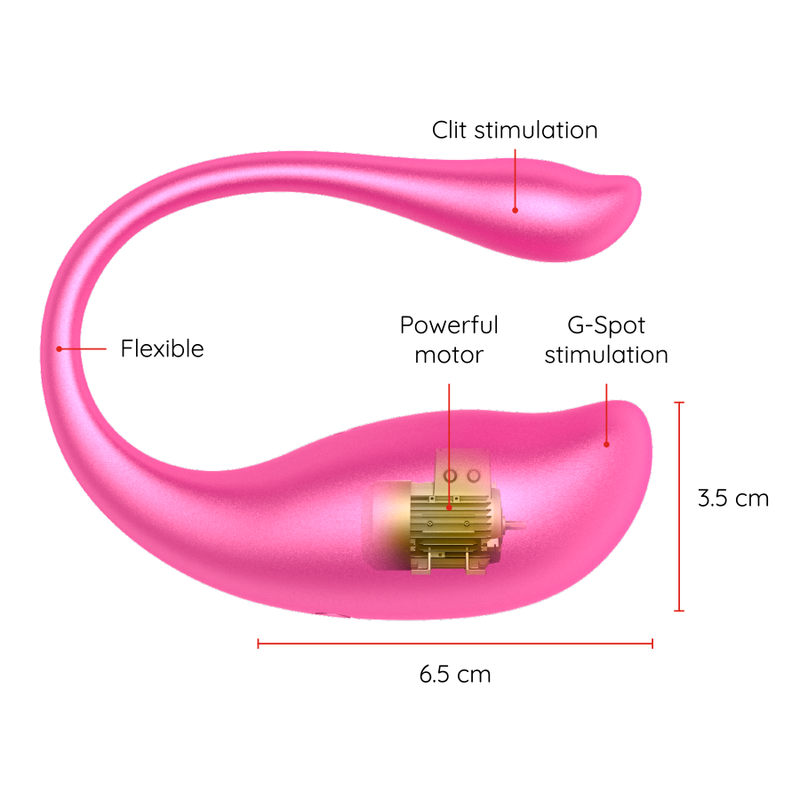ONINDER - NAIROBI VIBRATING EGG BLACK - FREE APP