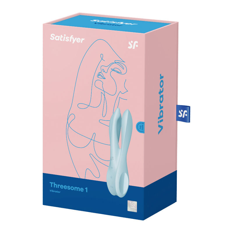 SATISFYER - THREESOME 1 VIBRATOR PINK
