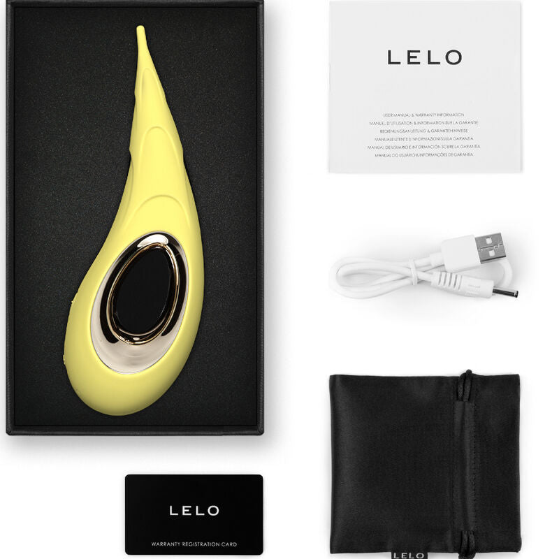 LELO - DOT CRUISE CLITORIS STIMULATOR OCHER ORANGE