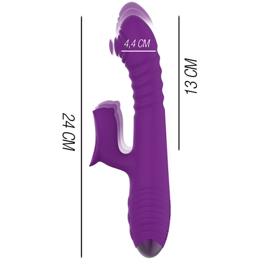 INTENSE - IGGY MULTIFUNCTION RECHARGEABLE VIBRATOR UP & DOWN