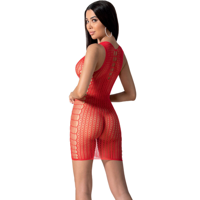 PASSION - BS097 WHITE BODYSTOCKING ONE SIZE