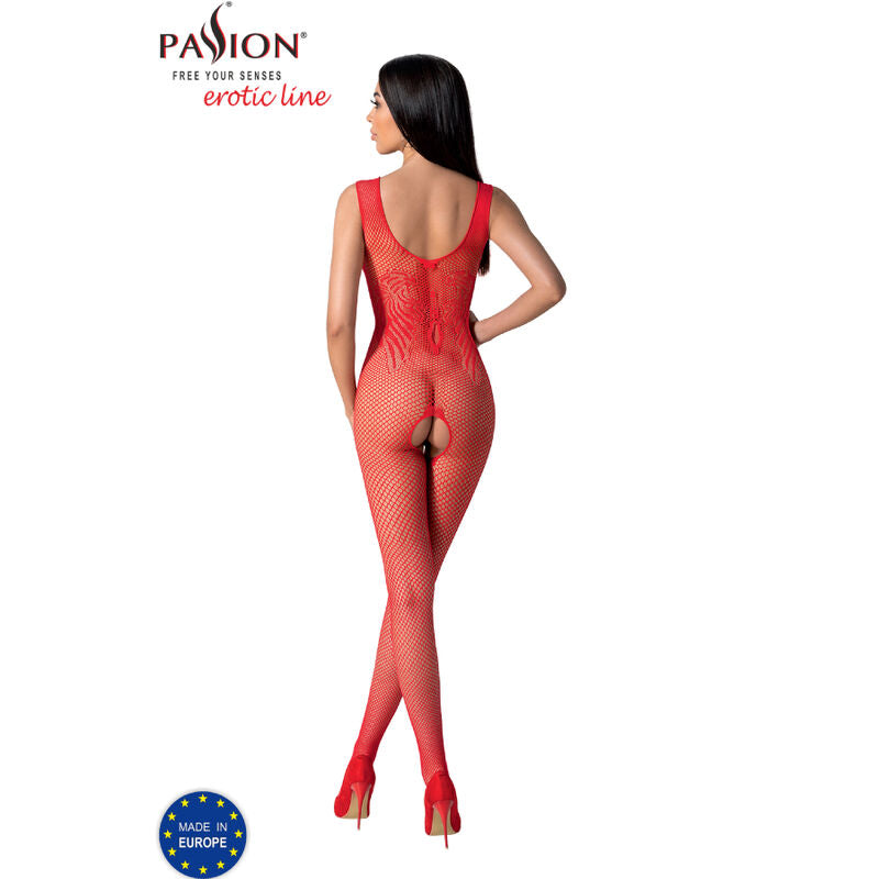 PASSION - BS098 WHITE BODYSTOCKING ONE SIZE