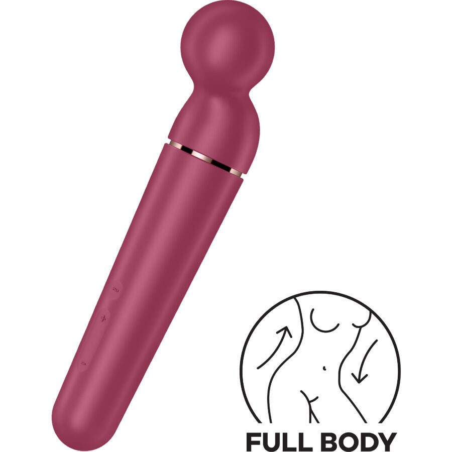 SATISFYER - PLANET WAND-ER VIBRATOR MASSAGER BLUE