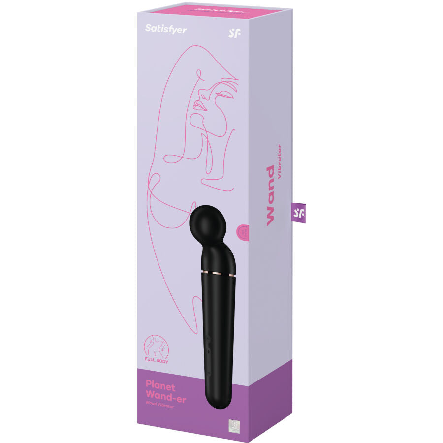 SATISFYER - PLANET WAND-ER VIBRATOR MASSAGER BLUE