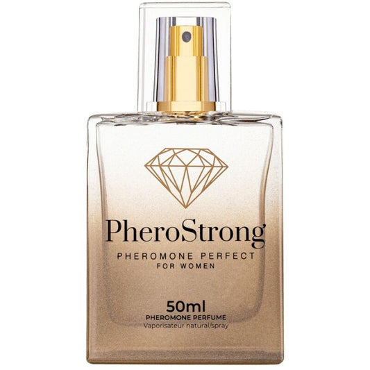 PheroStrongpheromone perfume bottle on a white background