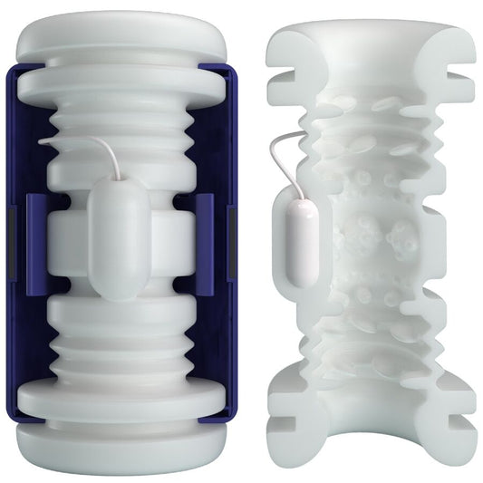 PRETTY LOVE - DJ LADY MALE MASTURBATOR WITH VIBRATION 5 SETTINGS PURPLE