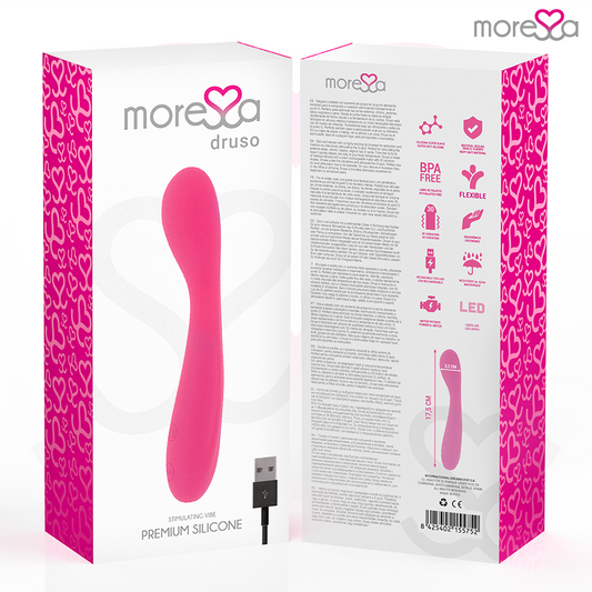 MORESSA - DRUSO PREMIUM SILICONE RECHARGEABLE