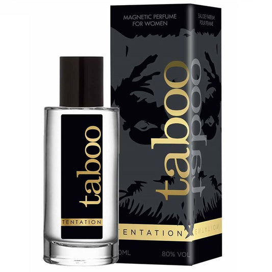 RUF - TABOO TENTATION PERFUME WITH PHEROMONES FOR HER 50ML by Wellwetta