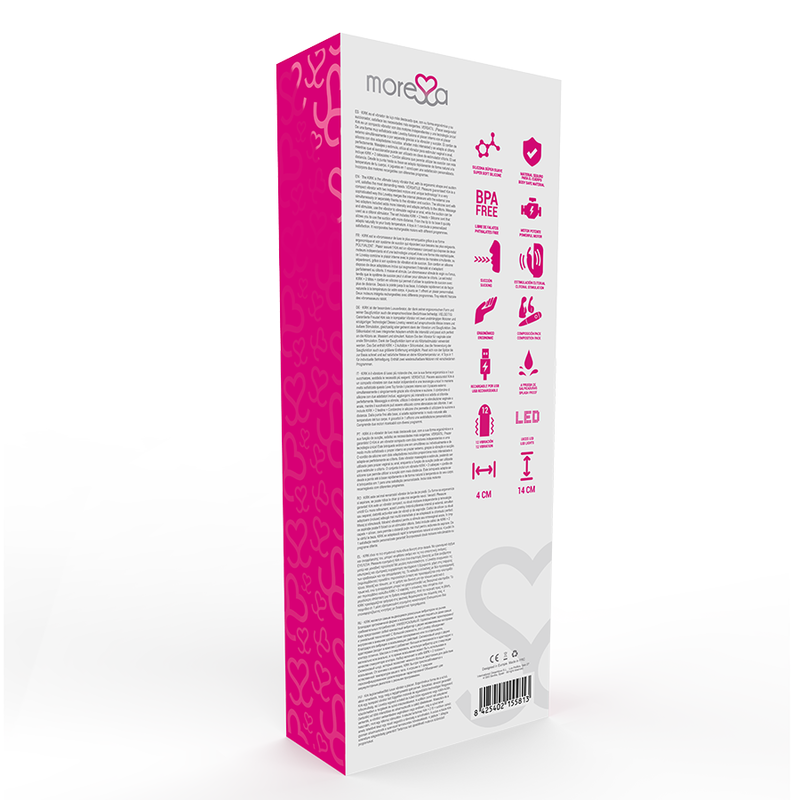MORESSA - KIRK DUO STIMULATING WAVES + RECHARGEABLE PREMIUM SILICONE MULTI-FUNCTION MASSAGER