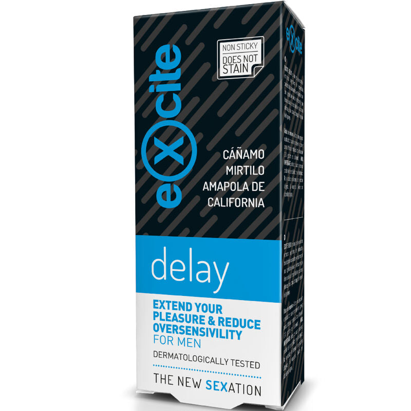 EXCITE DELAY Men’s Desensitizing Gel – Delay Climax Naturally | Wellwetta