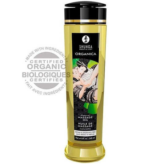SHUNGA - NATURAL ORGANIC MASSAGE OIL 240 ML - Wellwetta