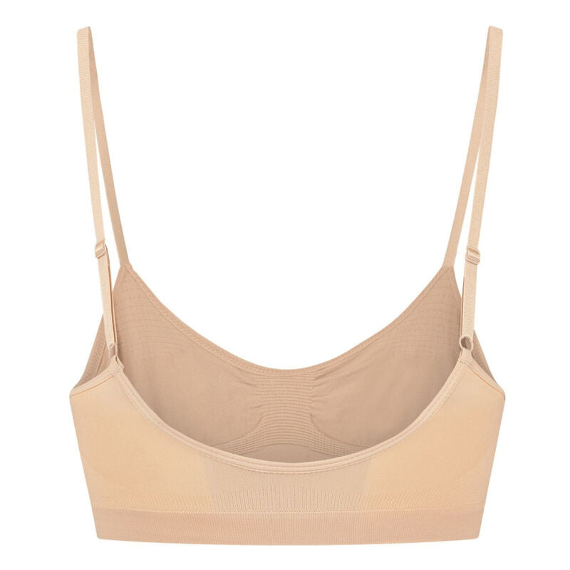BYE-BRA - MEDIUM CONTROL BRA SEAMLESS BLACK SIZE L