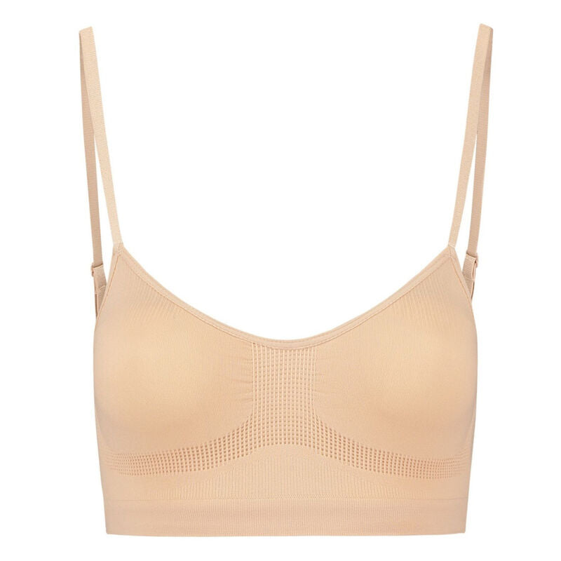 BYE-BRA - MEDIUM CONTROL BRA SEAMLESS BLACK SIZE L