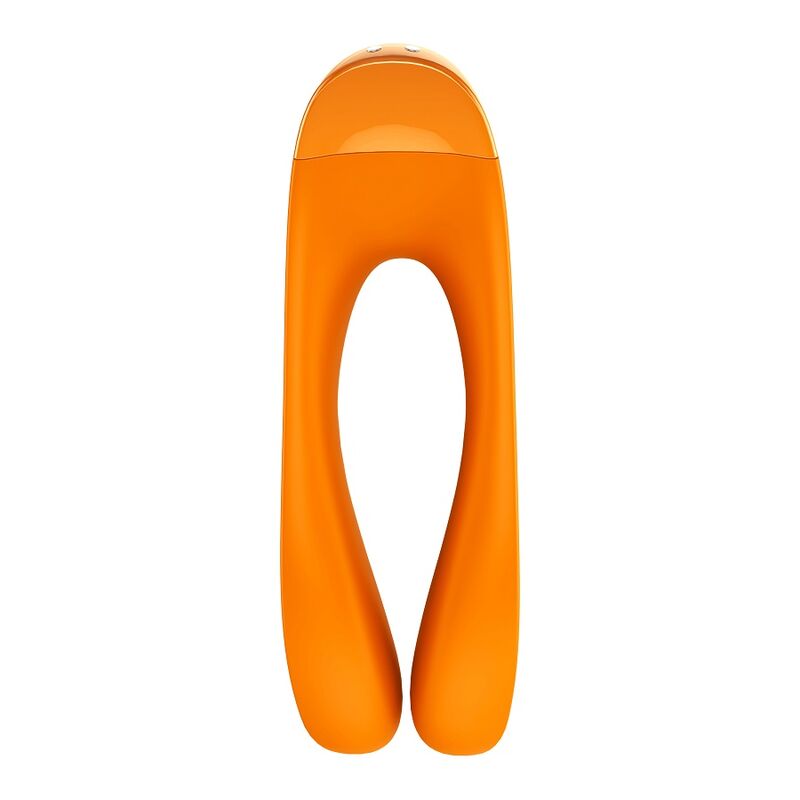 SATISFYER - CANDY CANE FINGER VIBRATOR BLACK