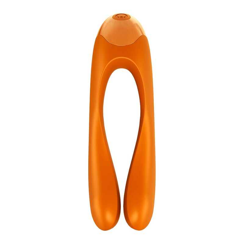 SATISFYER - CANDY CANE FINGER VIBRATOR BLACK