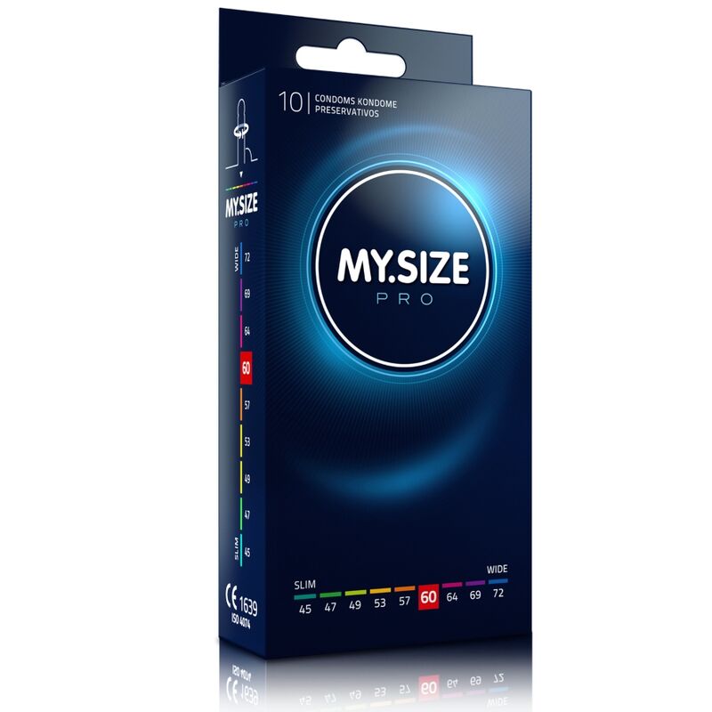 MY SIZE - PRO CONDOMS 60 MM 10 UNITS by Wellwetta