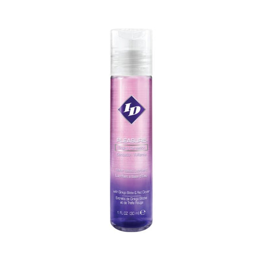 Purple bottle with white cap on a white background