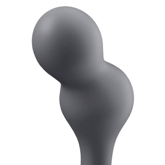 SATISFYER - DEEP DIVER VIBRATING PLUG APP BLUE