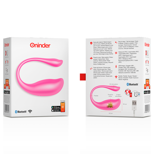 ONINDER - NAIROBI VIBRATING EGG BLACK - FREE APP