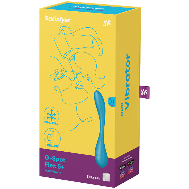 SATISFYER - G-SPOT FLEX 5 MULTI VIBRATOR LILAC