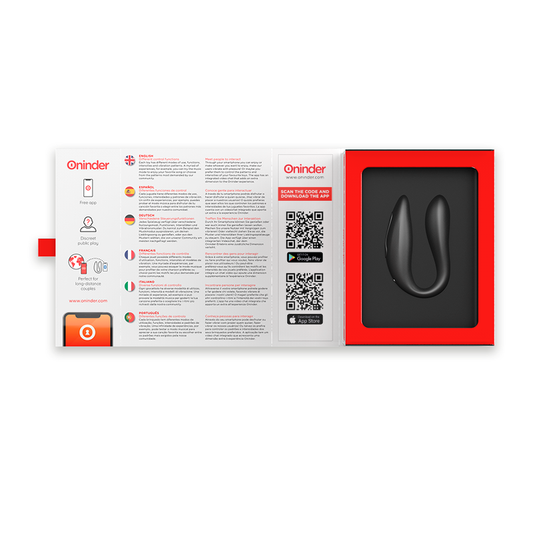 ONINDER - LISBOA PINK G-POINT & CLITORIS STIMULATOR - FREE PINK APP