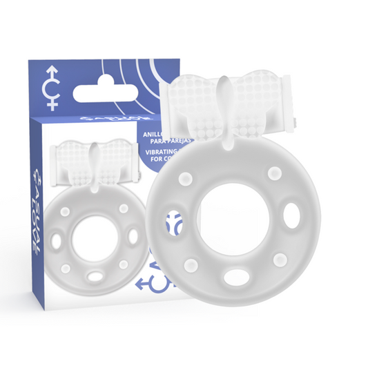 White anillo para parejas with packaging on a white background