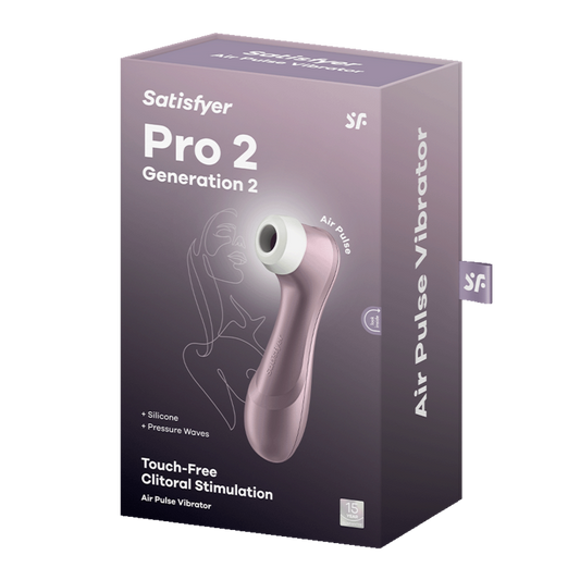 SATISFYER - PRO 2 AIR PULSE STIMULATOR BLUE