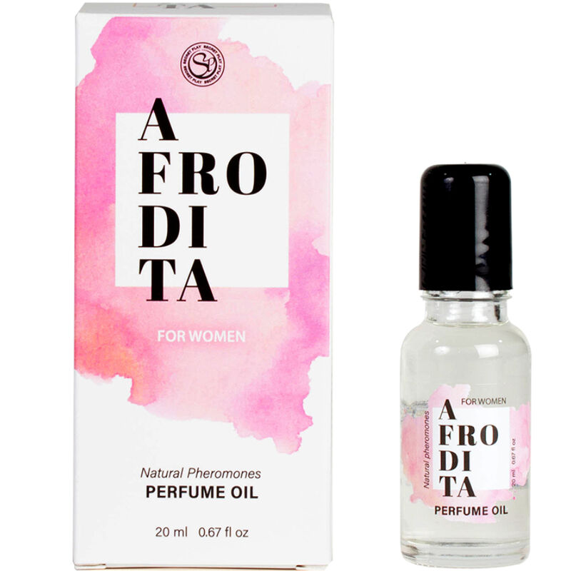 Afrorida perfume oil bottle and packaging on a white background