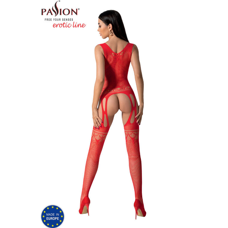 PASSION - BS099 WHITE BODYSTOCKING ONE SIZE