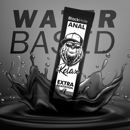 BLACK HOLE - WATER BASE GEL ANAL DILATION 250 ML by Wellwetta