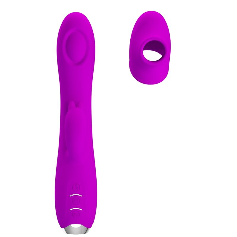 PRETTY LOVE - REGINA VIBRATOR - RECHARGEABLE STIMULATING WAVES PURPLE