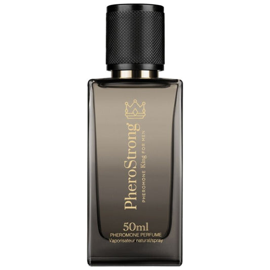 PheroStrong perfume bottle on a white background
