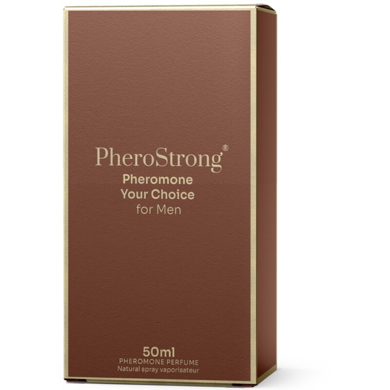 PheroStrong Pheromone Your Choice for Men packaging on a white background