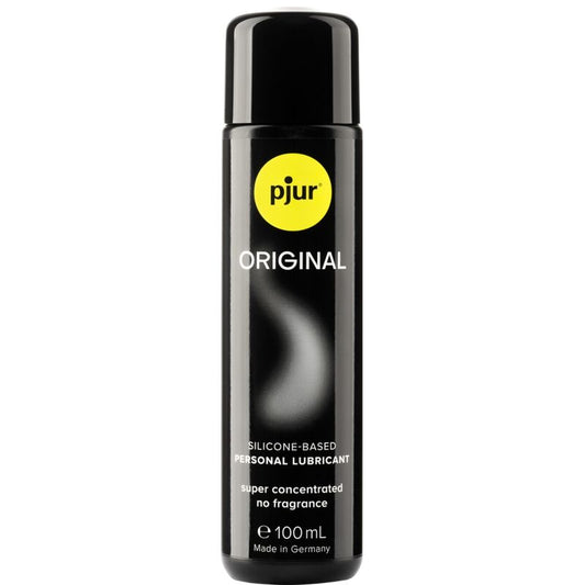 Pjur Original silicone-based personal lubricant bottle on a white background
