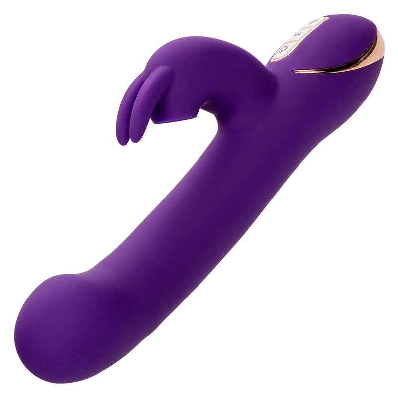 CALEXOTICS - JACK RABBIT VIBRATOR AND STIMULATOR 7 VIBRATION LEVELS AND STIMULATING WAVES BLUE