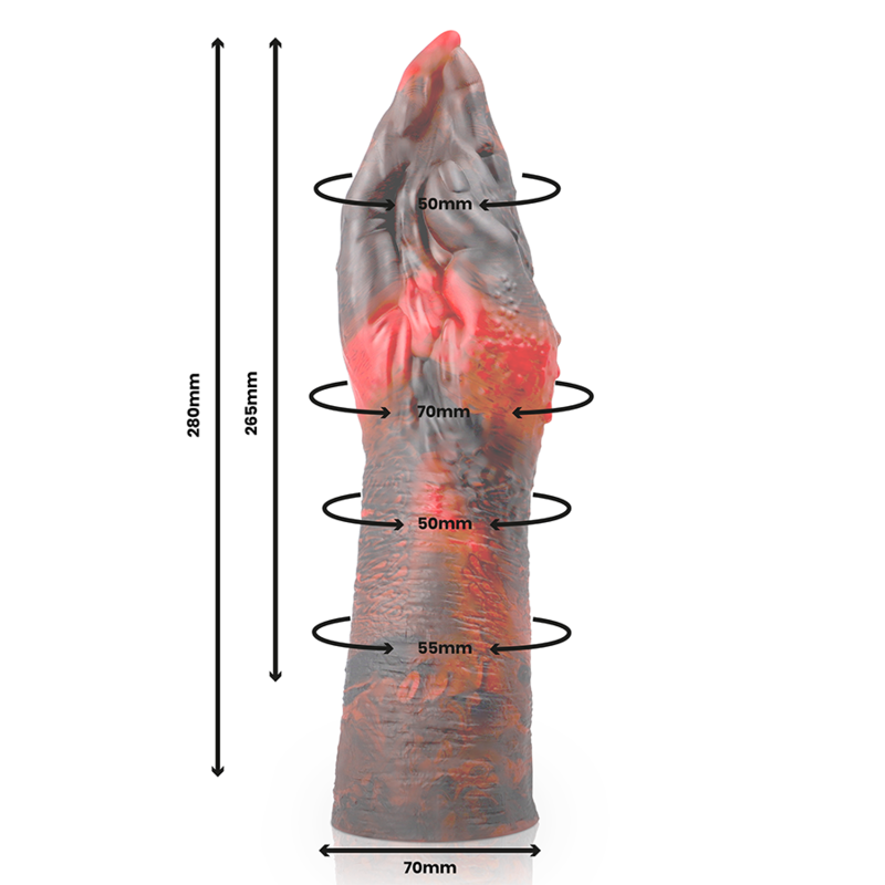 EPIC - LILITH DILDO EVIL DEMON L - Wellwetta