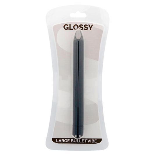 Glossy Large Bullet Vibe packaging on a white background