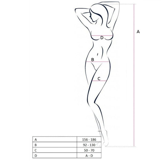 PASSION - WOMAN BS063 WHITE DRESS ONE SIZE