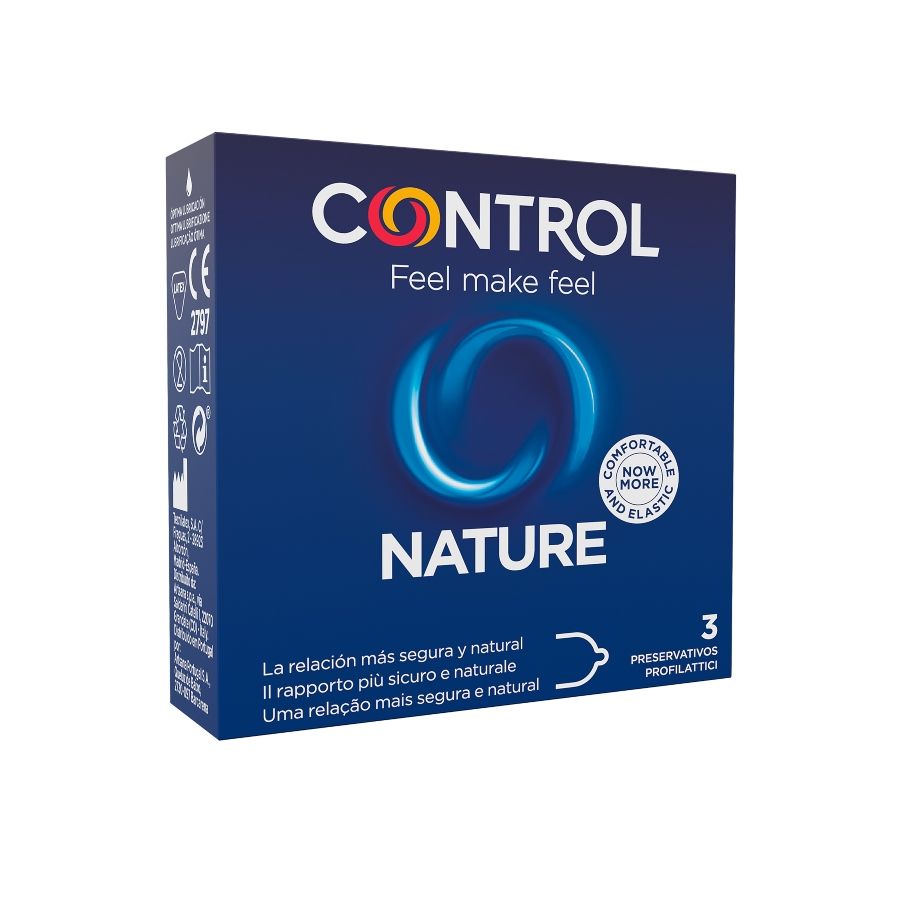 Control Nature packaging on a white background