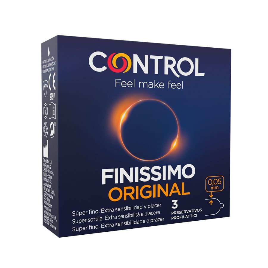CONTROL - FINISSIMO CONDOMS 3 UNITS by Wellwetta