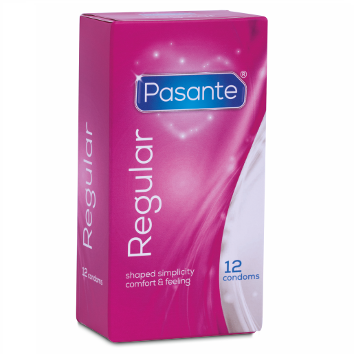 PASANTE - REGULAR CONDOMS 12 PACK by Wellwetta