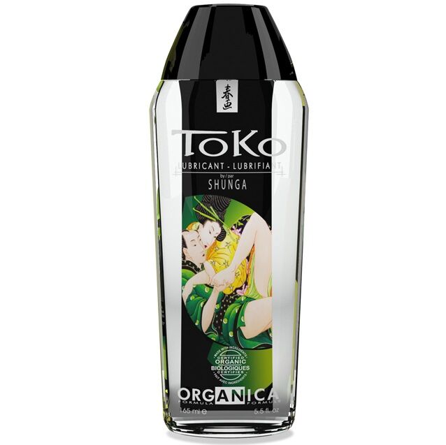 Shunga Toko lubricant bottle on a white background