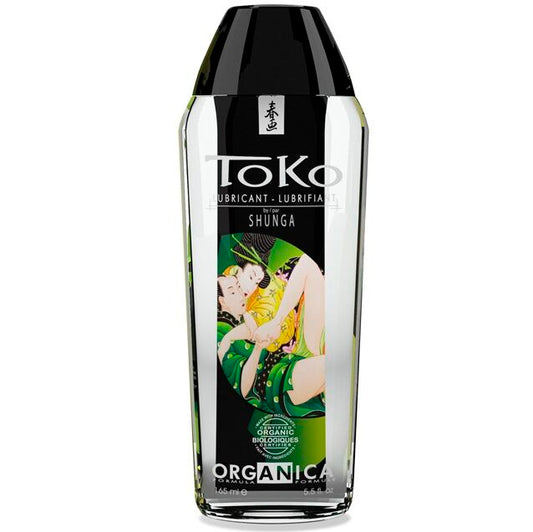 Shunga Toko lubricant bottle on a white background