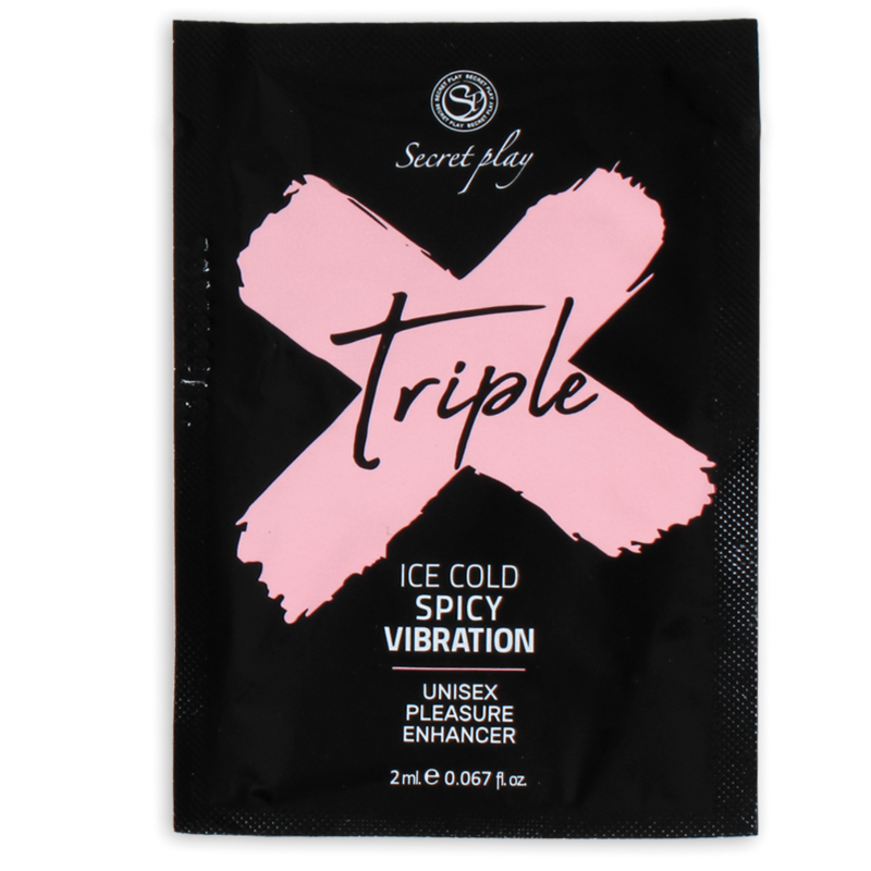 SECRETPLAY - SINGLE DOSE TRIPLE X PLEASURE INTENSIFIERbackground