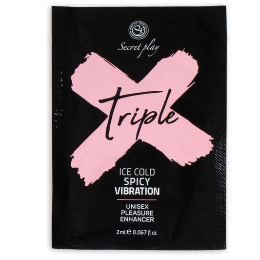 SECRETPLAY - SINGLE DOSE TRIPLE X PLEASURE INTENSIFIERbackground